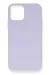 Newface Iphone 12 Pro Max Kılıf Nano Içi Kadife Silikon- Lila