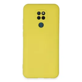 Newface General Mobile Gm 20 Kılıf Nano Içi Kadife Silikon - Sarı