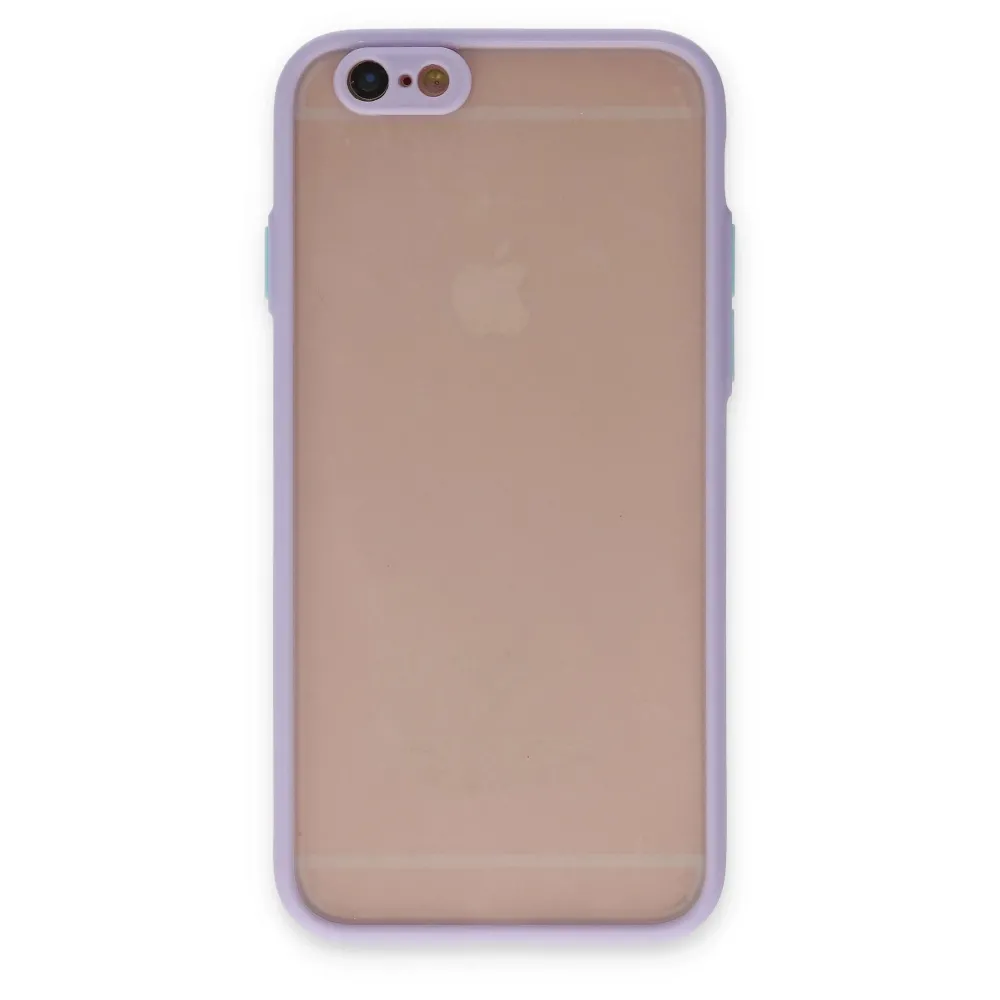 Newface Iphone 6 Kılıf Montreal Silikon Kapak - Mor