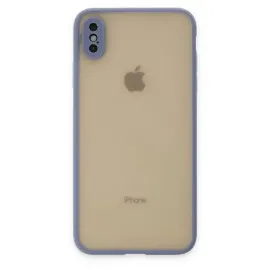 Newface Iphone X Kılıf Montreal Silikon Kapak - Gri