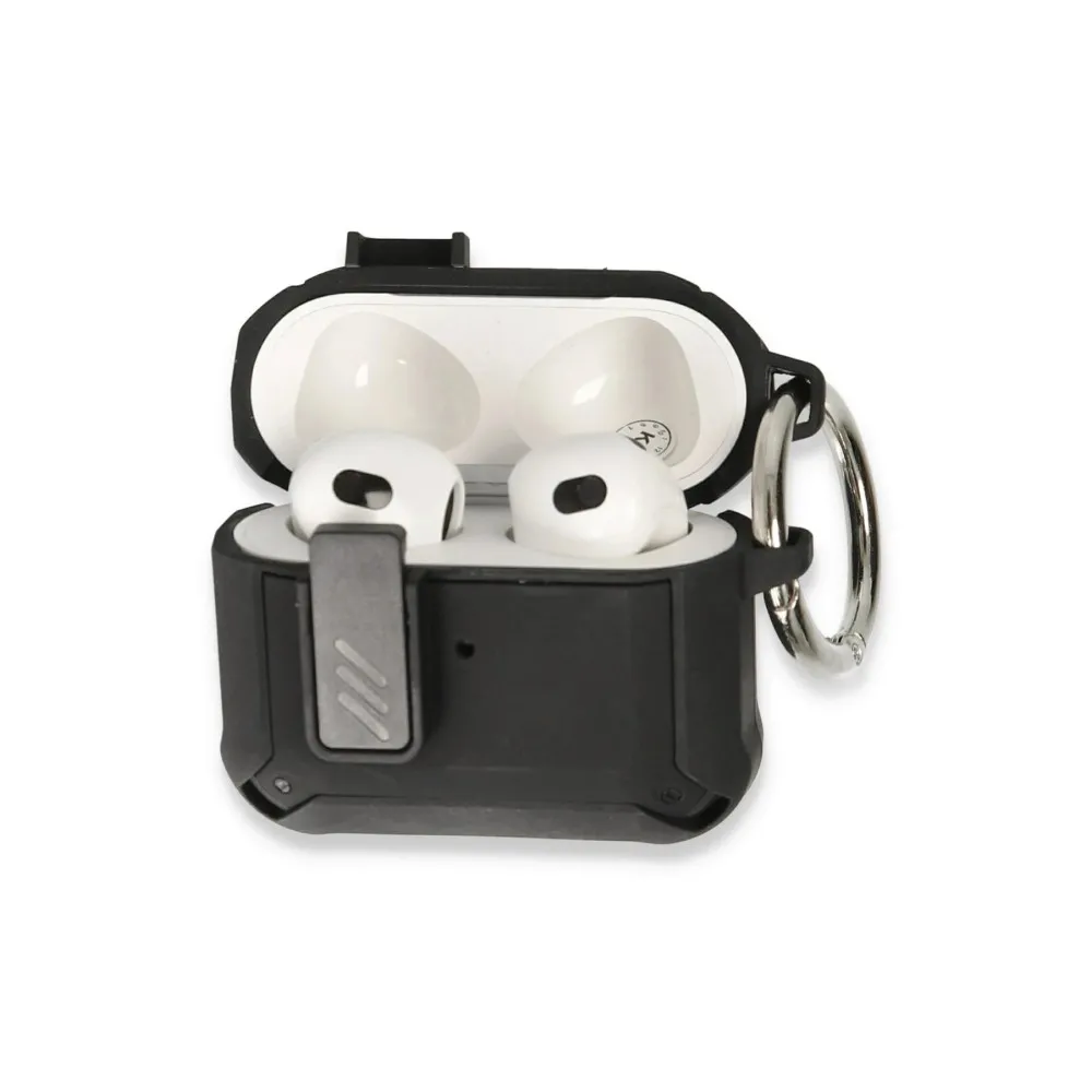 Newface Airpods Pro 2 (2.nesil) Truva Kılıf - Siyah