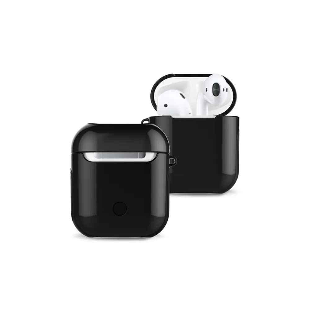 Newface Airpods 2 (2.nesil) 3in1 Kılıf - Siyah