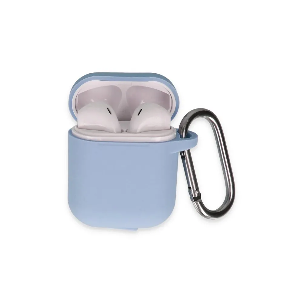Newface Airpods 2 (2.nesil) Hang Kılıf - Mavi