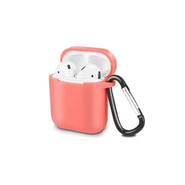 Newface Airpods 2 (2.nesil) Sert Silikon Kılıf - Fuşya