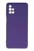 Newface Samsung Galaxy M51 Kılıf Nano Içi Kadife Silikon - Mor