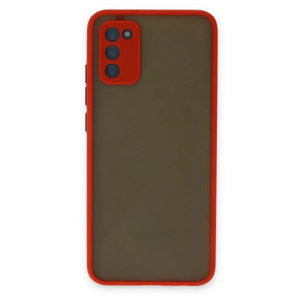 Newface Samsung Galaxy S20 Fe Kılıf Montreal Silikon Kapak - Kırmızı
