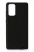 Newface Samsung Galaxy Note 20 Kılıf Nano Içi Kadife Silikon - Siyah