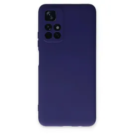 Newface Xiaomi Redmi Note 11T Kılıf Nano Içi Kadife Silikon - Mor