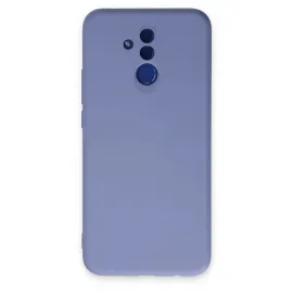 Newface Huawei Mate 20 Lite Kılıf Nano Içi Kadife Silikon - Lila