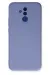Newface Huawei Mate 20 Lite Kılıf Nano Içi Kadife Silikon - Lila