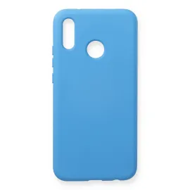 Newface Huawei P20 Lite Kılıf Nano Içi Kadife Silikon - Mavi