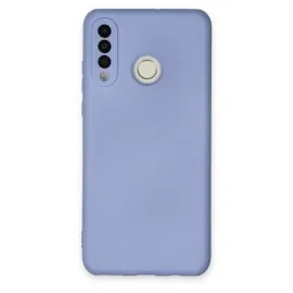 Newface Huawei P30 Lite Kılıf Nano içi Kadife Silikon - Lila