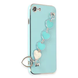 Newface iPhone 7 Kılıf Esila Silikon - Su Yeşili