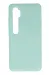 Newface Xiaomi Mi Note 10 Lite Kılıf Nano Içi Kadife Silikon - Turkuaz