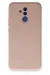 Newface Huawei Mate 20 Lite Kılıf Nano Içi Kadife Silikon - Pudra