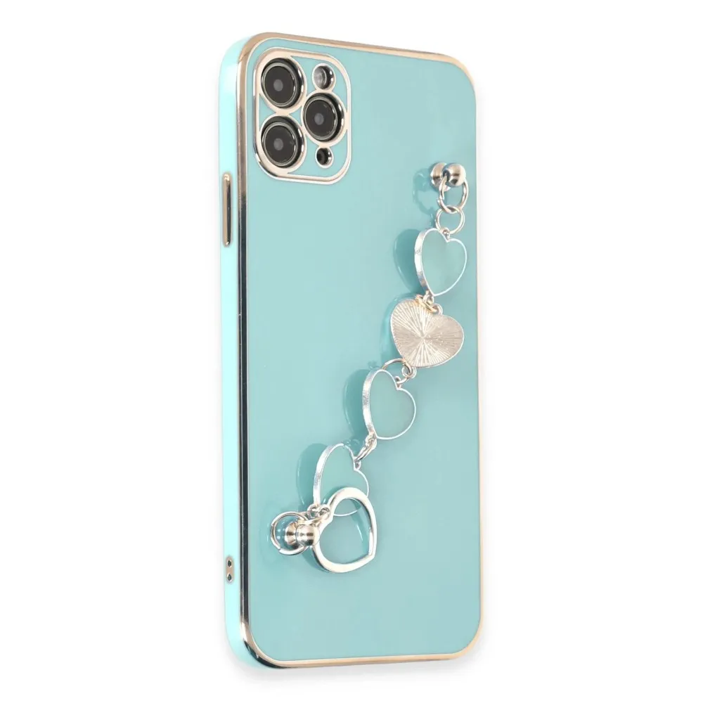 Newface Iphone 11 Pro Max Kılıf Esila Silikon - Su Yeşili