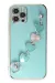 Newface Iphone 12 Pro Kılıf Esila Silikon - Su Yeşili