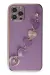 Newface Iphone 12 Pro Kılıf Esila Silikon - Mor
