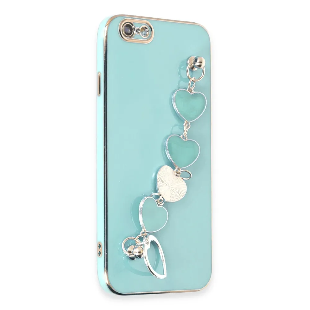 Newface Iphone 6 Kılıf Esila Silikon - Su Yeşili