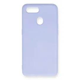 Newface Oppo A12 Kılıf Nano içi Kadife Silikon - Lila