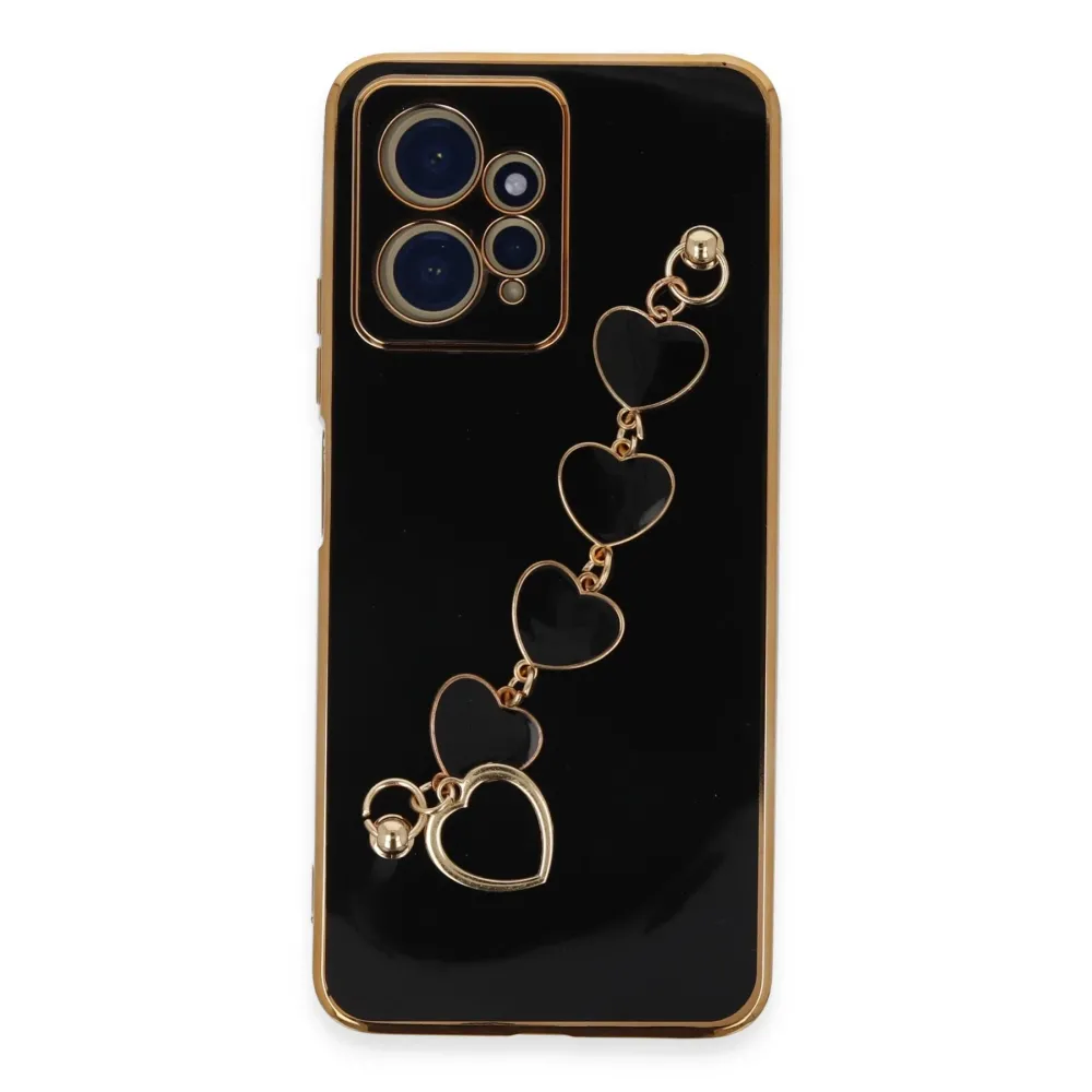 Newface Xiaomi Redmi Note 12 4G Kılıf Esila Silikon - Siyah