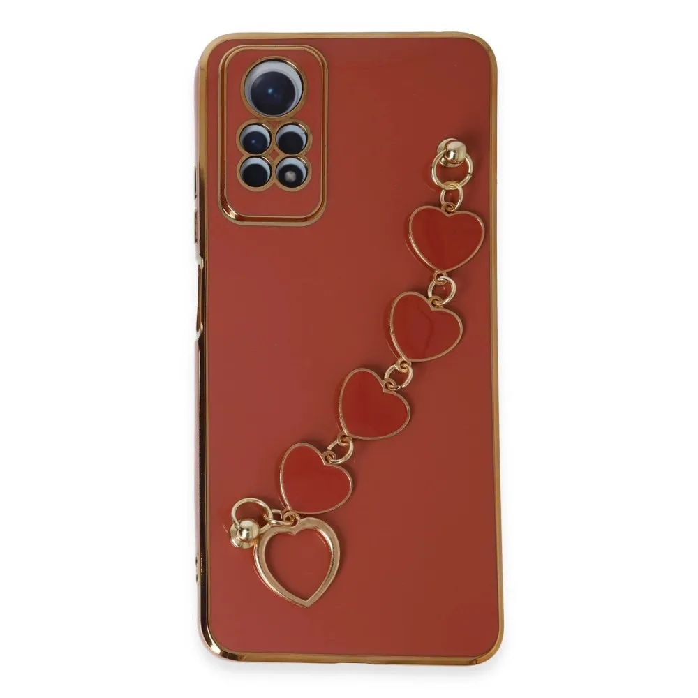 Newface Xiaomi Redmi Note 12 Pro 4G Kılıf Esila Silikon - Kırmızı