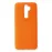 Newface Xiaomi Redmi Note 8 Pro Kılıf Nano Içi Kadife Silikon - Turuncu