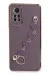 Newface Xiaomi Redmi Note 12 Pro 4G Kılıf Esila Silikon - Mor