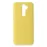 Newface Xiaomi Redmi Note 8 Pro Kılıf Nano Içi Kadife Silikon - Sarı