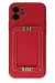 Newface Iphone 12 Kılıf Coco Elit Kapak - Kırmızı
