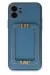 Newface Iphone 12 Kılıf Coco Elit Kapak - Mavi