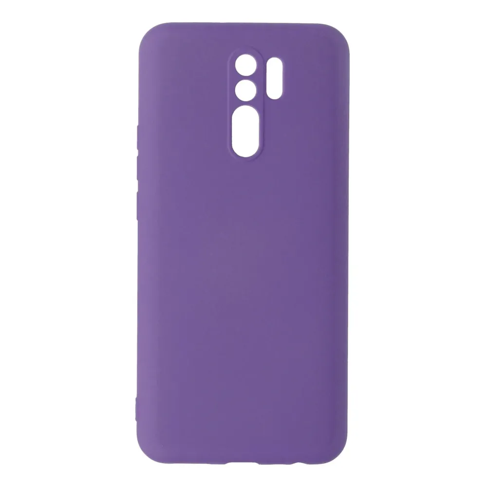 Newface Xiaomi Redmi 9 Kılıf Nano Içi Kadife Silikon - Mor