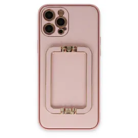 Newface Iphone 12 Pro Kılıf Coco Elit Kapak - Pembe