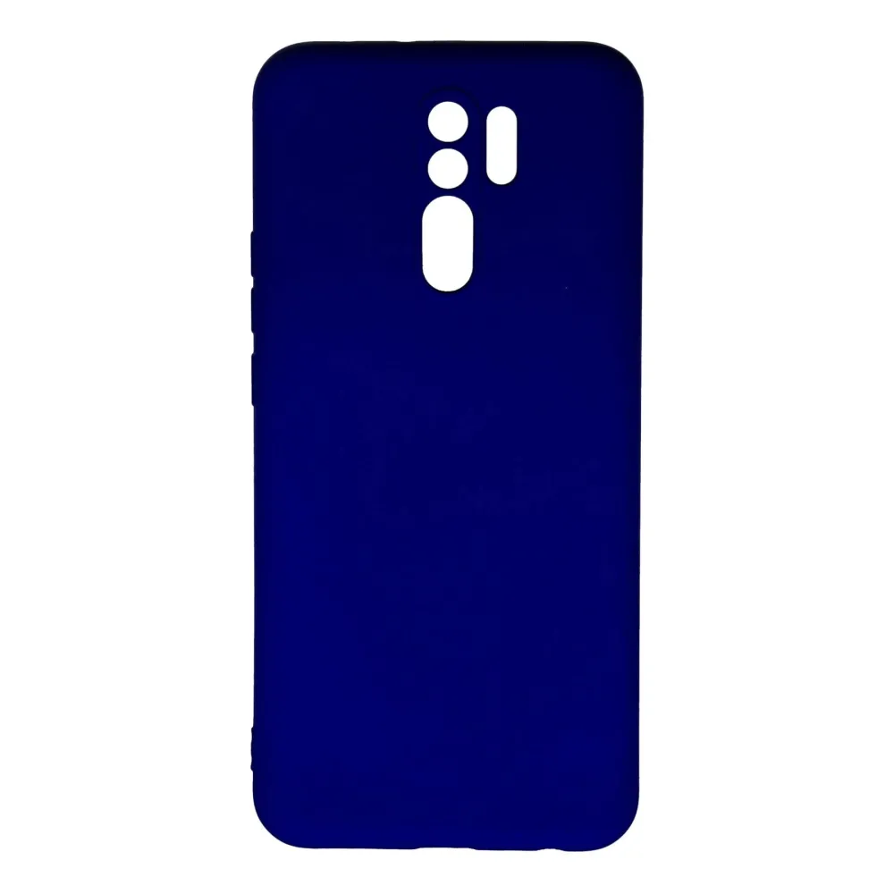 Newface Xiaomi Redmi 9 Kılıf Nano Içi Kadife Silikon - Lacivert