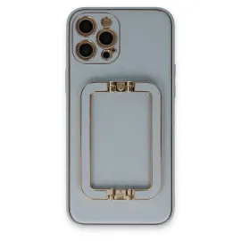 Newface Iphone 12 Pro Kılıf Coco Elit Kapak - Turkuaz