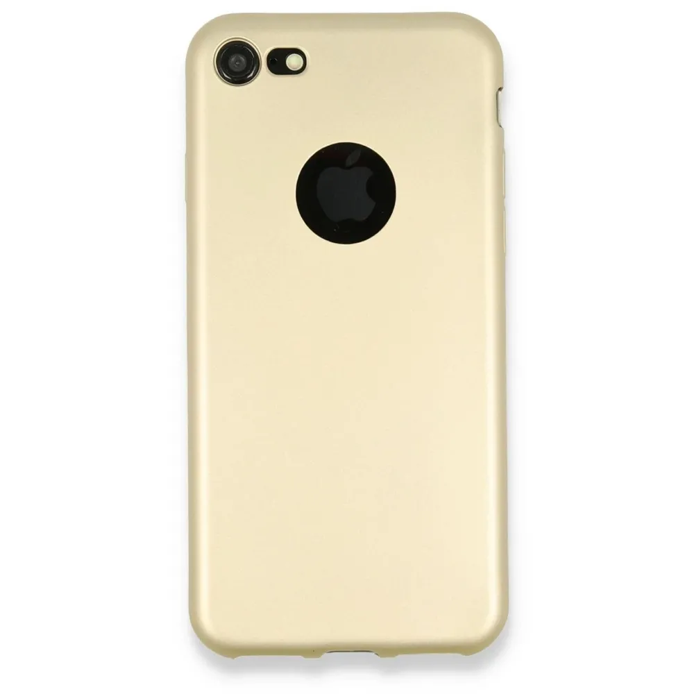 Newface Iphone 7 Kılıf First Silikon - Gold