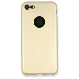 Newface Iphone 7 Kılıf First Silikon - Gold