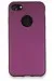 Newface iPhone 7 Kılıf First Silikon - Mürdüm