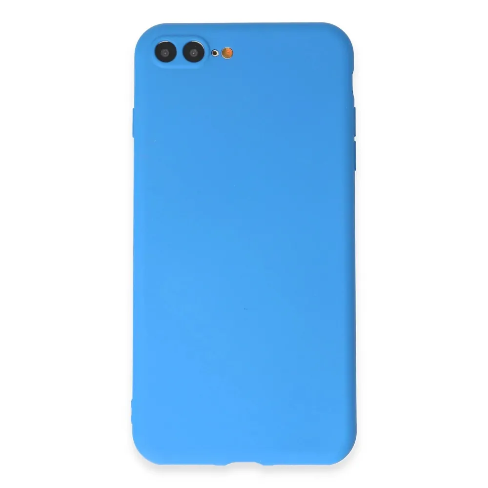 Newface Iphone 7 Plus Kılıf First Silikon - Mavi