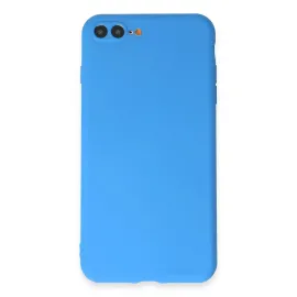 Newface Iphone 7 Plus Kılıf First Silikon - Mavi