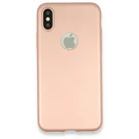 Newface Iphone X Kılıf First Silikon - Rose Gold