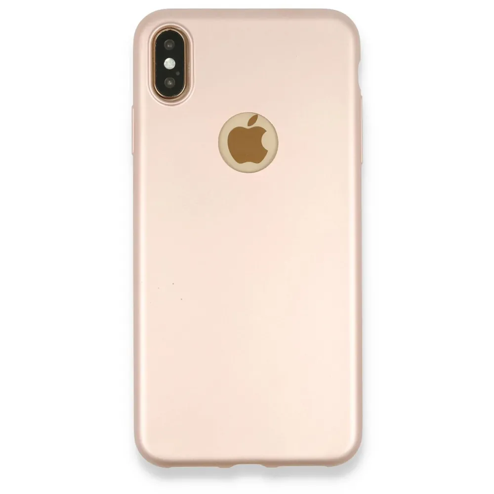 Newface Iphone Xs Max Kılıf First Silikon - Rose Gold