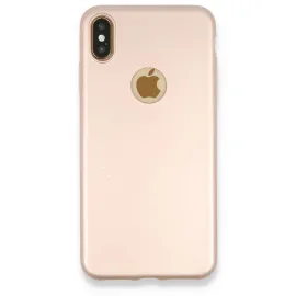 Newface Iphone Xs Max Kılıf First Silikon - Rose Gold