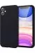 Newface Iphone 11 Kılıf First Silikon - Siyah