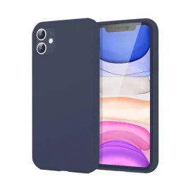 Newface Iphone 11 Kılıf First Silikon - Lacivert