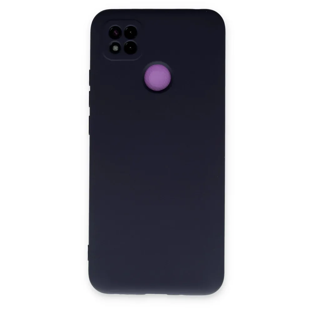 Newface Xiaomi Redmi 9C Kılıf Nano Içi Kadife Silikon - Lacivert