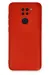 Newface Xiaomi Redmi Note 9 Kılıf Nano Içi Kadife Silikon - Kırmızı