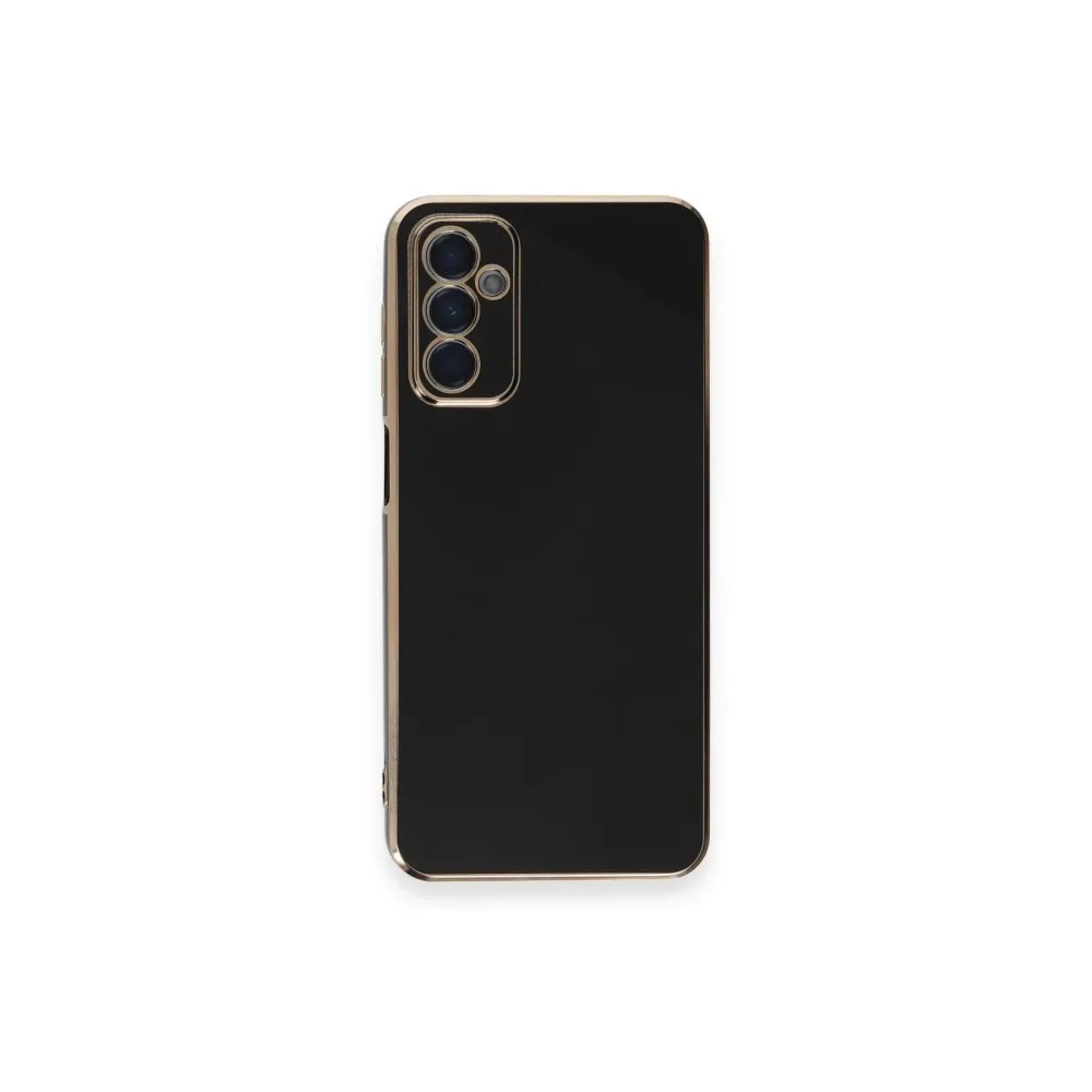 Newface Samsung Galaxy A14 4G Kılıf Volet Silikon - Siyah