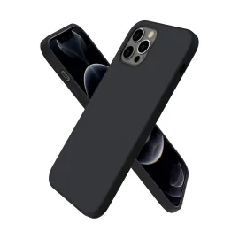 Newface Iphone 12 Pro Max Kılıf First Silikon - Siyah