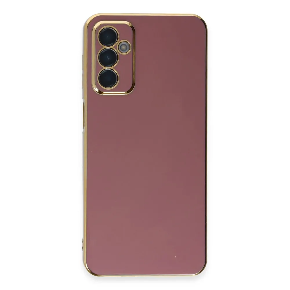 Newface Samsung Galaxy A14 4G Kılıf Volet Silikon - Kırmızı